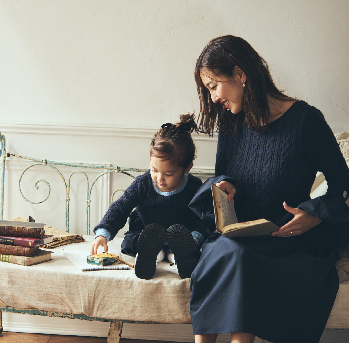 ◤Home Sweet Home Knit◢  girl dress(ワンピース)