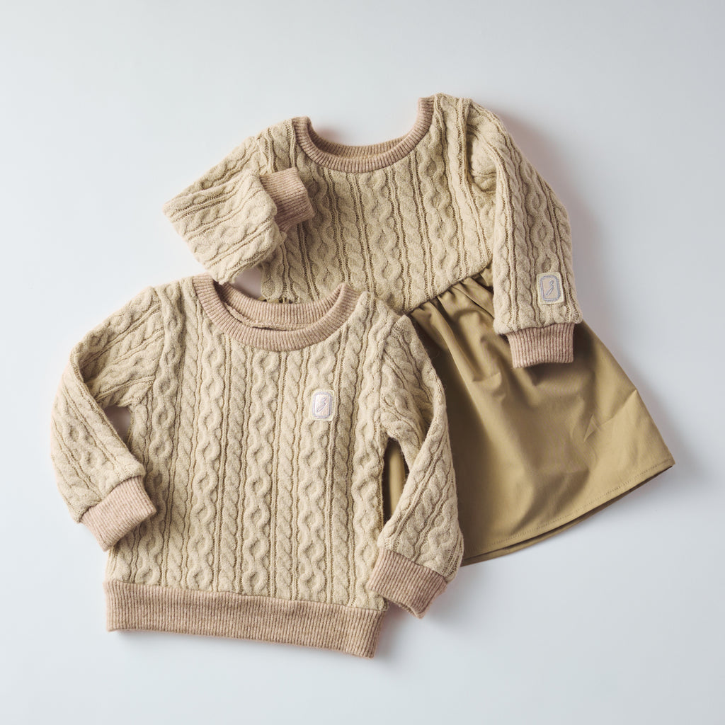 ◤Home Sweet Home Knit◢  girl dress(ワンピース)