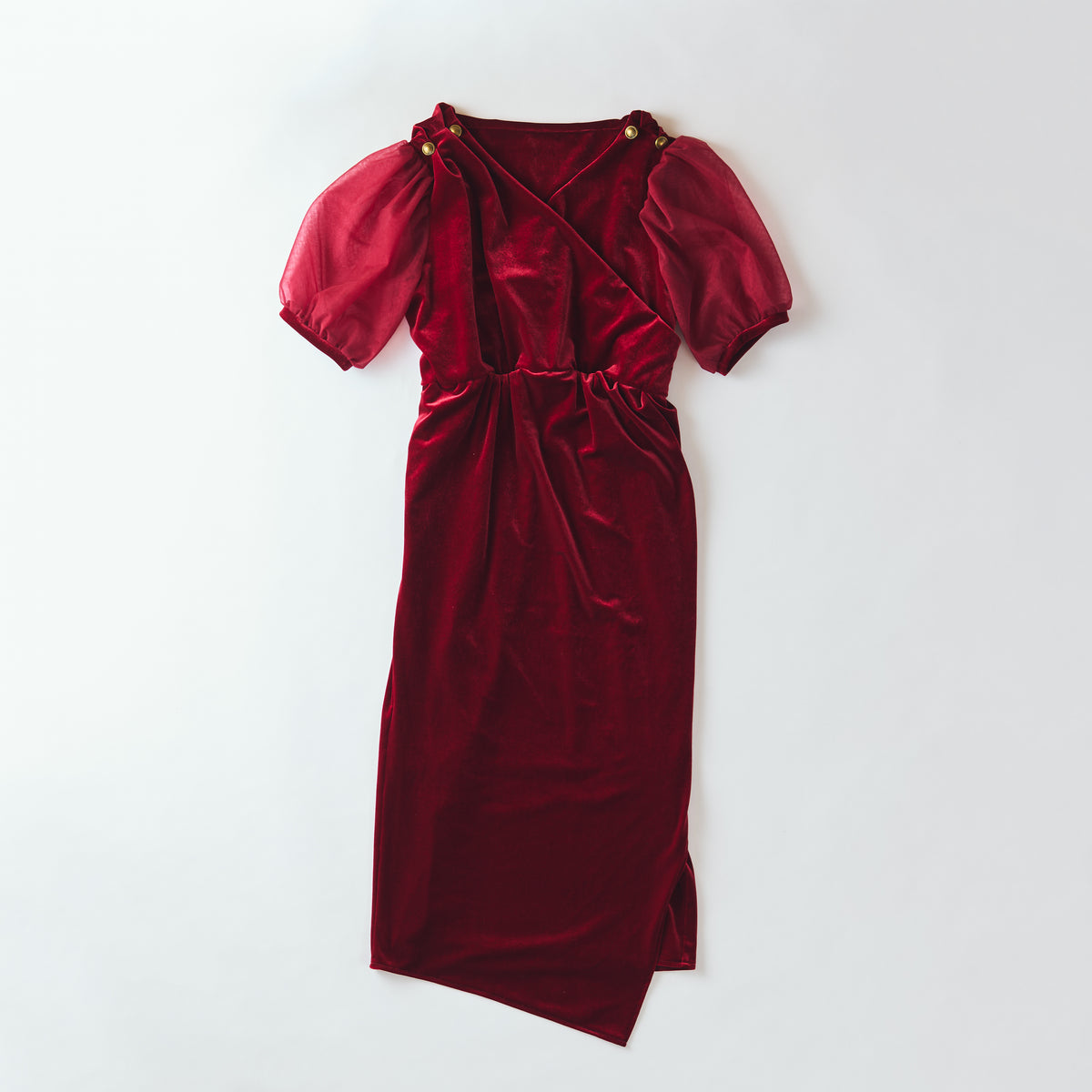 ◤Occasional Velour Dress◢ レディース(ドレープドレス)