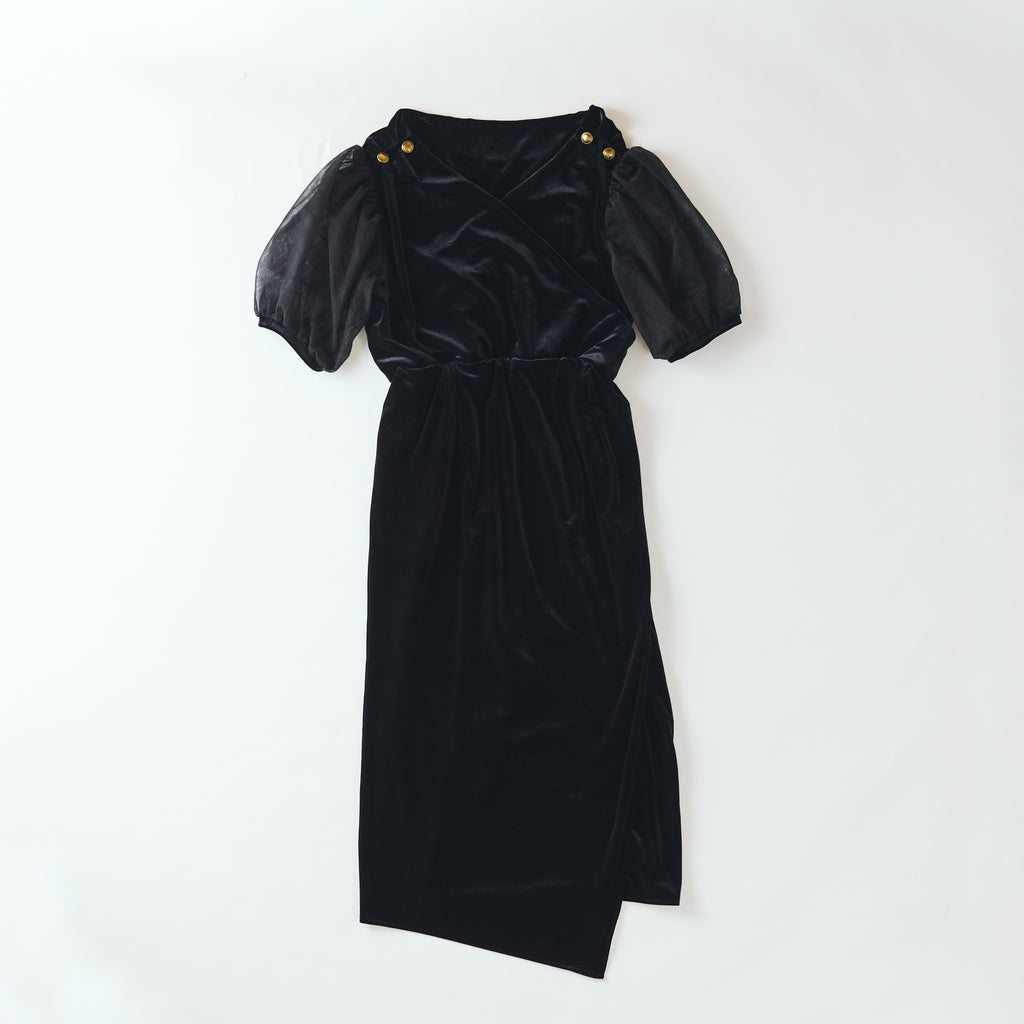 ◤Occasional Velour Dress◢ レディース(ドレープドレス)