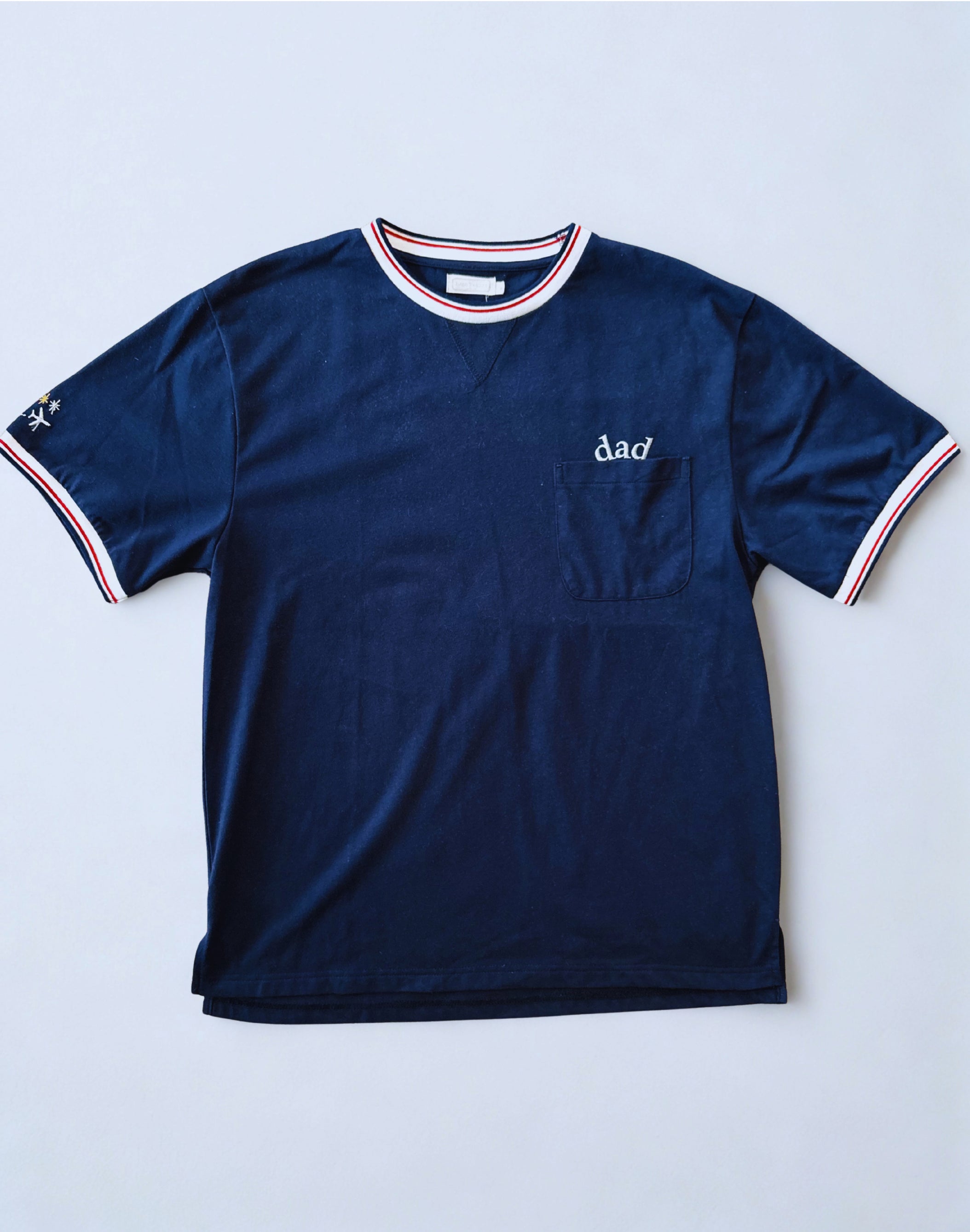 Trois(3) Family Embroidery T-shirts